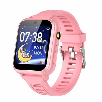 Children's Wristwatch 24 Games Kids Smart Watch Music Play Pedometer Tracker Time Display Video Audio Record Torch Smartwatch