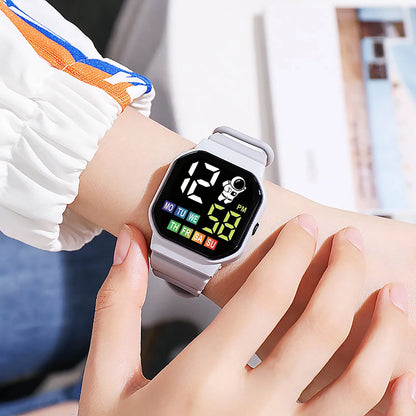 Children's Smart Watch Display Week LED Digital Wrist Watches For Boy Girl Waterproof Sport Watch Montre Enfant Dropshipping